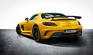 2014 SLS AMG Black Series Gets Detailed by MB USA