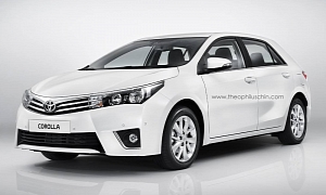 2014 Toyota Corolla Hatchback Rendered Again