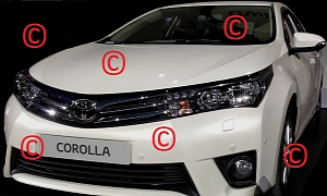 2014 Toyota Corolla Pictures Leaked