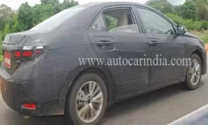 2014 Toyota Corolla Spotted Testing in India