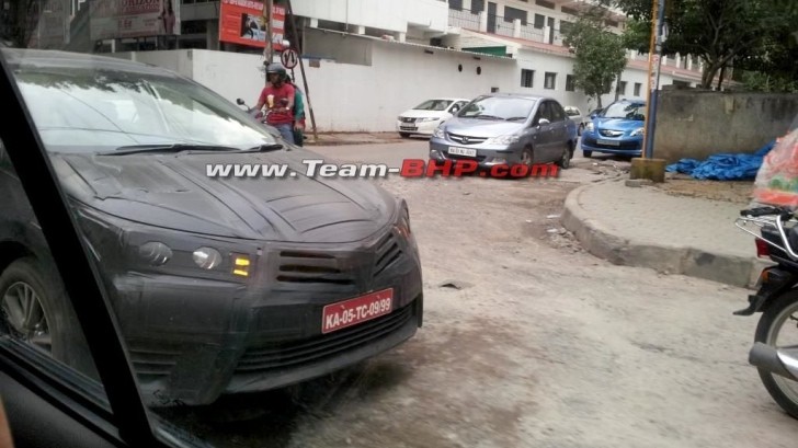 Toyota Corolla Spied in India
