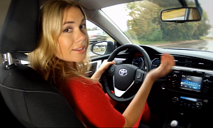 2014 Toyota Corolla Tested by Sexy Anastasia