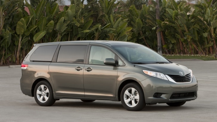 2014 Toyota Sienna Remains the Only AWD 