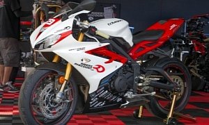 2014 Triumph Daytona 675R Danny Eslick Edition for the US and Canada Only