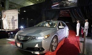 2015 Acura TLX Production Begins in Ohio