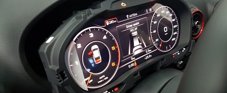 2015 Audi A3 Retrofitted With Virtual Cockpit, Other Facelift Features