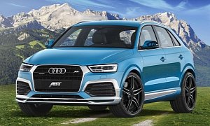 2015 Audi Q3 Gets ABT Cosmetic Tuning, 210 HP Upgrade for 2.0 TDI