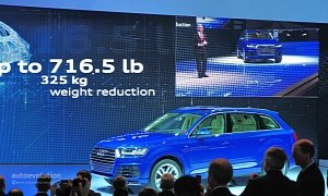 2015 Audi Q7 Lightweight Construction and e-tron Engine Stun Detroit <span>· Live Photos</span>