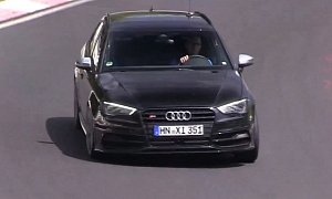 2015 Audi RS3 Test Mule Seems to Pack a 2.5 Turbo