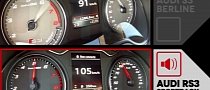 2015 Audi RS3 vs. S3 Sedan Acceleration Test Is Relatively Close