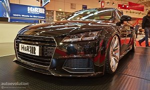 2015 Audi TT Debuts With Performance Lowering Springs from H&R in Essen <span>· Live Photos</span>
