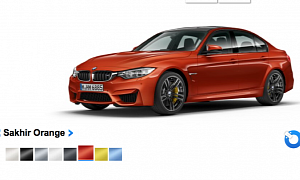 2015 BMW M3 Visualizer Goes Online