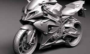 2015 BMW S1000RR 3D Rendering Surfaces, Is It the Real Superbike?