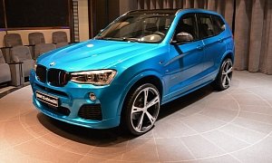 2015 BMW X3 in Abu Dhabi Is a Mixture of Tuning Styles
