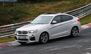 2015 BMW X4 M40i Spotted Camo Free on the Nurburgring?