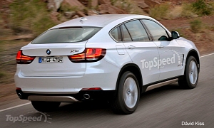 2015 BMW X6 Gets Creative New Rendering