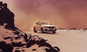 2015 BMW X6 Gets Tested on an Active Volcano