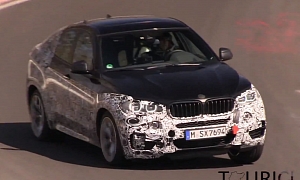 2015 BMW X6 Spotted Testing on the Green Hell