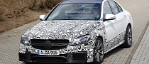 2015 C 63 AMG W205 Spied With Less Negligee Camo <span>· Photo Gallery</span>