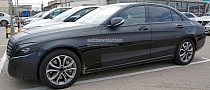 2015 C-Class Plug-in Hybrid Spied For The First Time