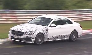 2015 C63 AMG Sedan and Estate Testing: Happy Times are Ahead