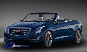 2015 Cadillac ATS Gets New Convertible Renderings