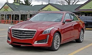 2015 Cadillac CTS Spied Without Camo