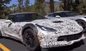 2015 Chevrolet Corvette Z06 Convertible Spied Testing ahead of Showroom Arrival