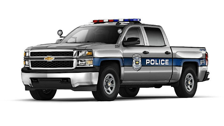 2015 Chevrolet Silverado 1500 SSV police pickup truck
