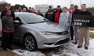 2015 Chrysler 200 Production Kicks Off in Michigan