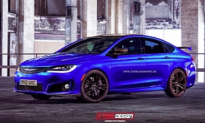 2015 Chrysler 200 Rendered with Performance Package