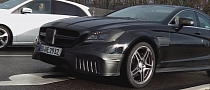 2015 CLS 63 AMG Facelift Caught on Video in Germany