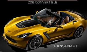 2015 Corvette Z06 Convertible Rendering