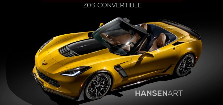 2015 Corvette Z06 Convertible rendering