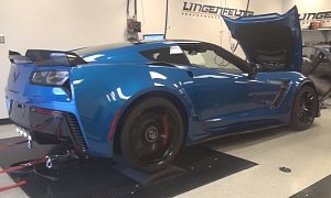 2015 Corvette Z06 Gets Edelbrock Supercharger from Lingenfelter, Tears Up Dyno