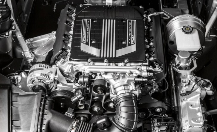 2015 Corvette Z06 LT4 engine