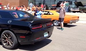 2015 Dodge Challenger SRT Hellcat Leads Exhaust Concert at Chrysler Museum