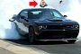 2015 Dodge Challenger SRT Hellcat Shows the Meaning of a Burnout Shower