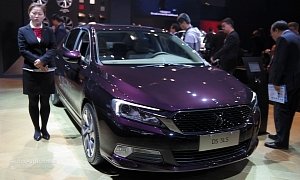 2015 DS 5LS Is Draped in Metallic Purple for Shanghai