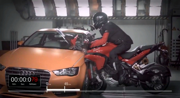 2015 Ducati Multistrada D|air versus Audi A3