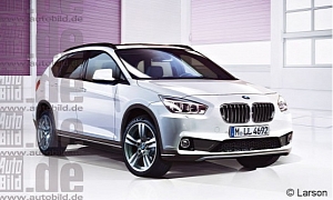 2015 F48 BMW X1 and 2016 F47 X2 Lifestyle Crossover Renderigs