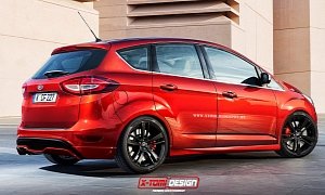 2015 Ford C-Max ST Rendered: Makes Sense as a Performance Diesel