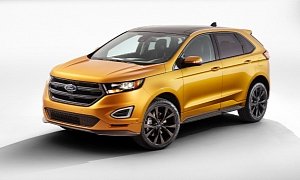 2015 Ford Edge Sport Rated 315 HP and 350 Lb-Ft, Priced at $38,100