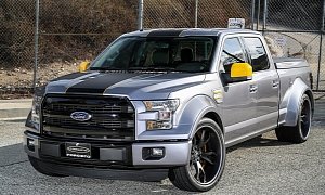 2015 Ford F-150 Gets Widebody Kit and Forgiato Wheels