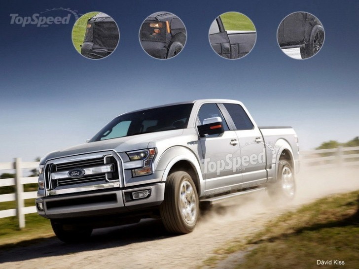 2015 Ford F-150 rendering