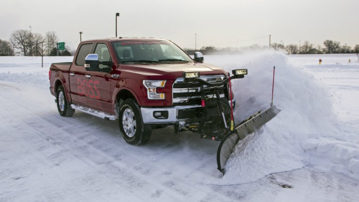 2015 Ford F-150 snow plow prep kit option