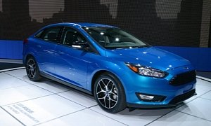 2015 Ford Focus Sedan and Electric Debut at New York Auto Show <span>· Live Photos</span>