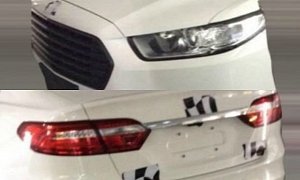 2015 Ford Mondeo Facelift Spied in China, Looks Like an Afterthought