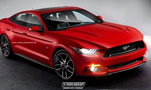 2015 Ford Mustang Becomes Four-Door Sedan