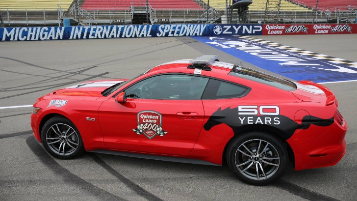 2015 Ford Mustang Designated Michigan NASCAR Race Pace Car